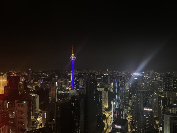 マレーシアで絶対おすすめのルーフトップバー「vertigo」クアラルンプールタワー